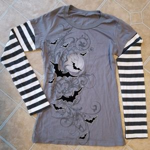 Women's Halloween bat shirt